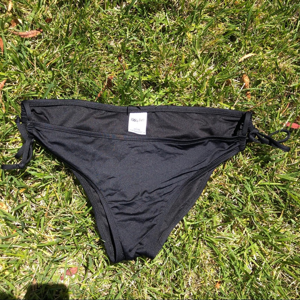 Black bikini bottom